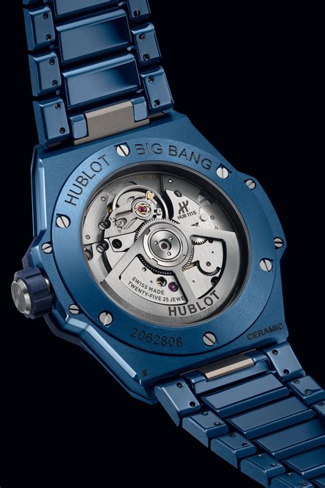 Big Bang Integrated Time Only Blue Ceramic 38 mm.